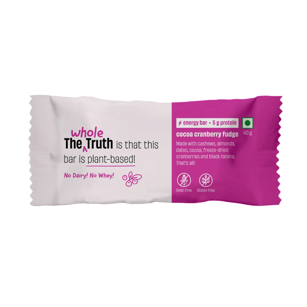 Cocoa Cranberry Fudge - Energy Bar