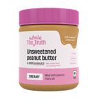 CREAMY- Unsweetened Peanut Butter - Pack of 325g