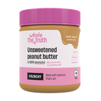 CRUNCHY- Unsweetened Peanut Butter - Pack of 325g