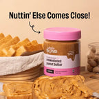 CRUNCHY- Unsweetened Peanut Butter - Pack of 325g