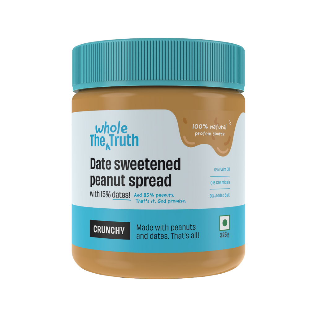 CRUNCHY - Peanut Spread With Dates - Box of 925g