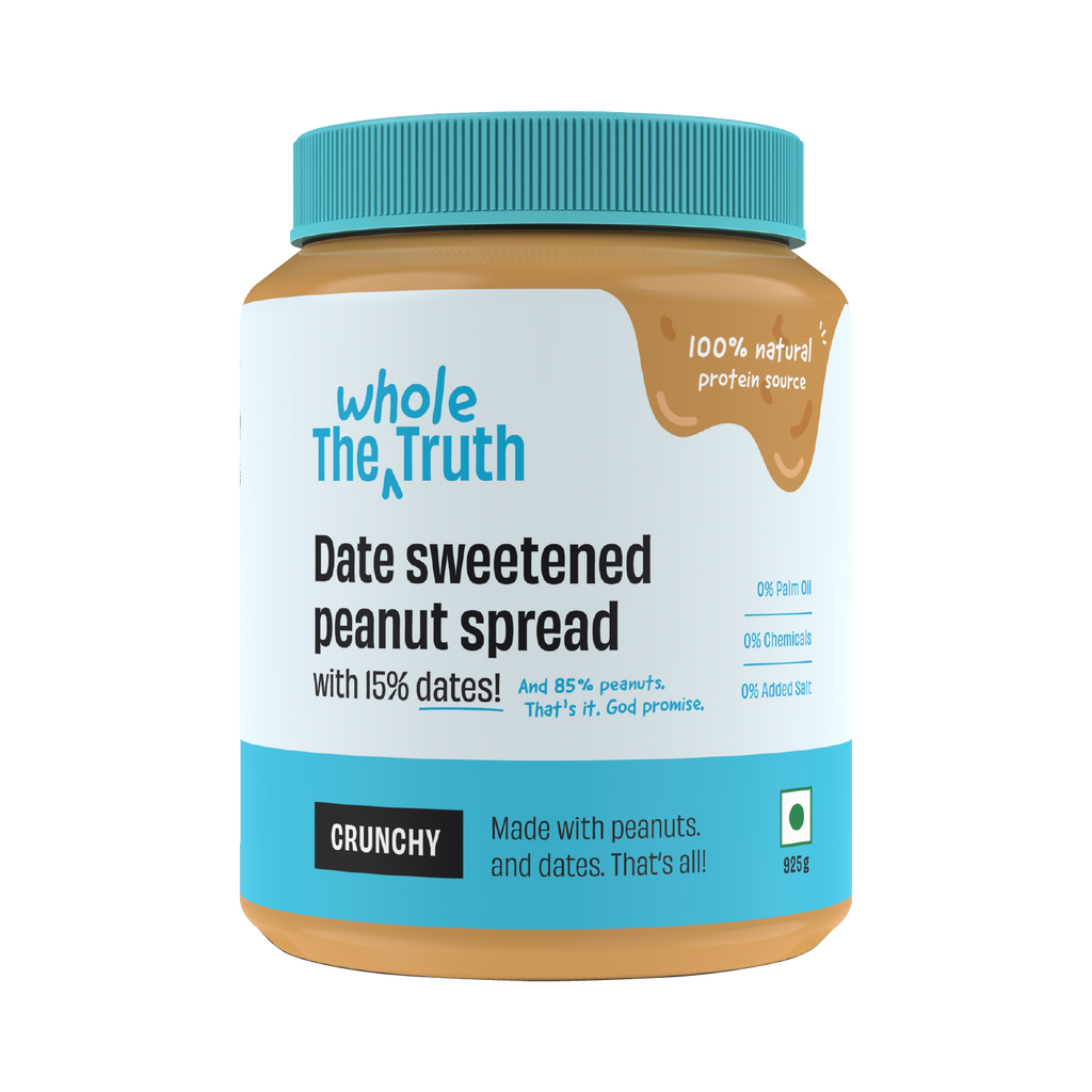 CRUNCHY - Peanut Spread With Dates - Box of 325g
