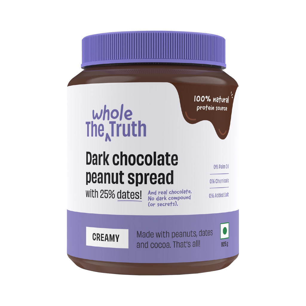 CREAMY- Dark Chocolate Peanut Spread - Box of 325g