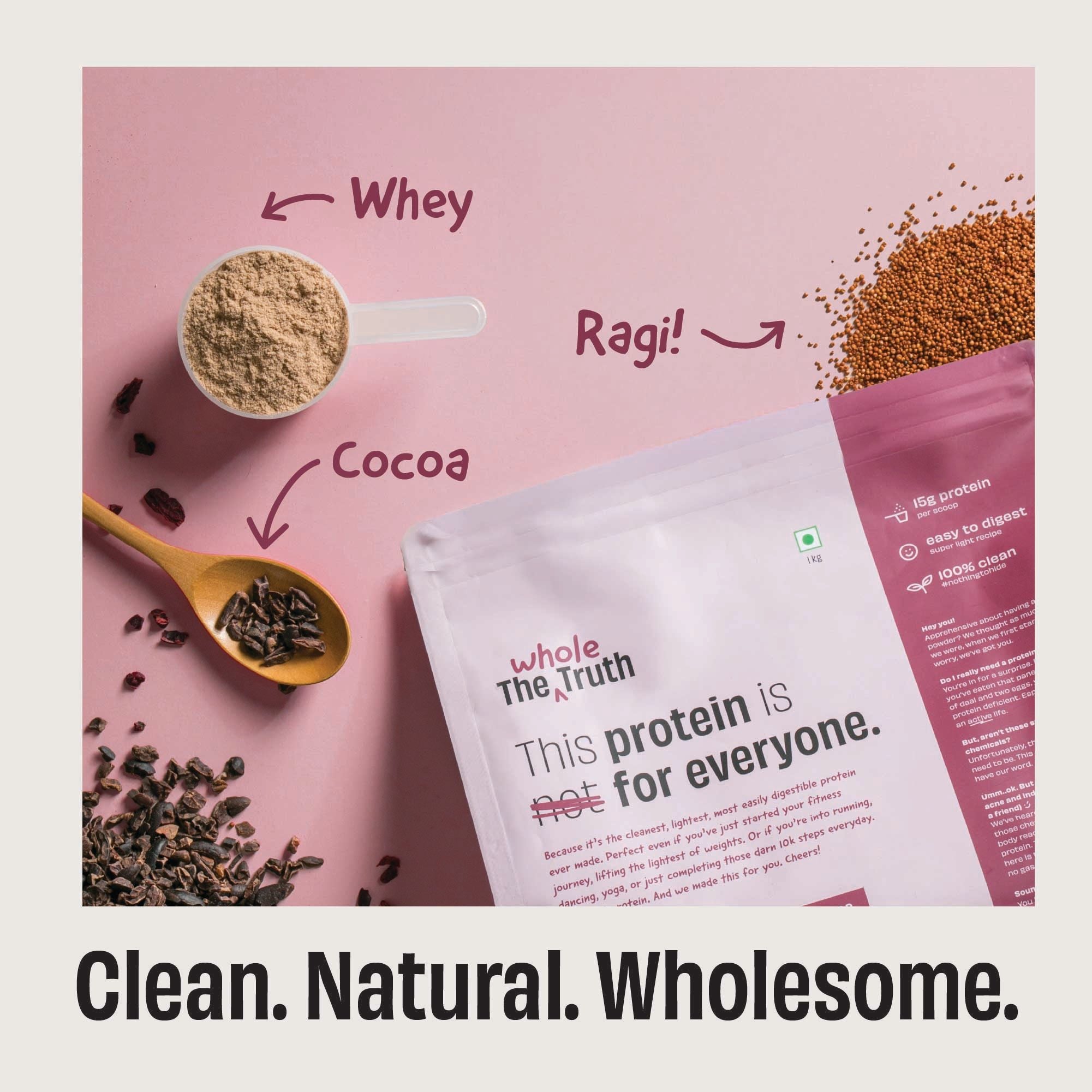Ragi Cocoa 15 g Protein Powder - 7 Sachets