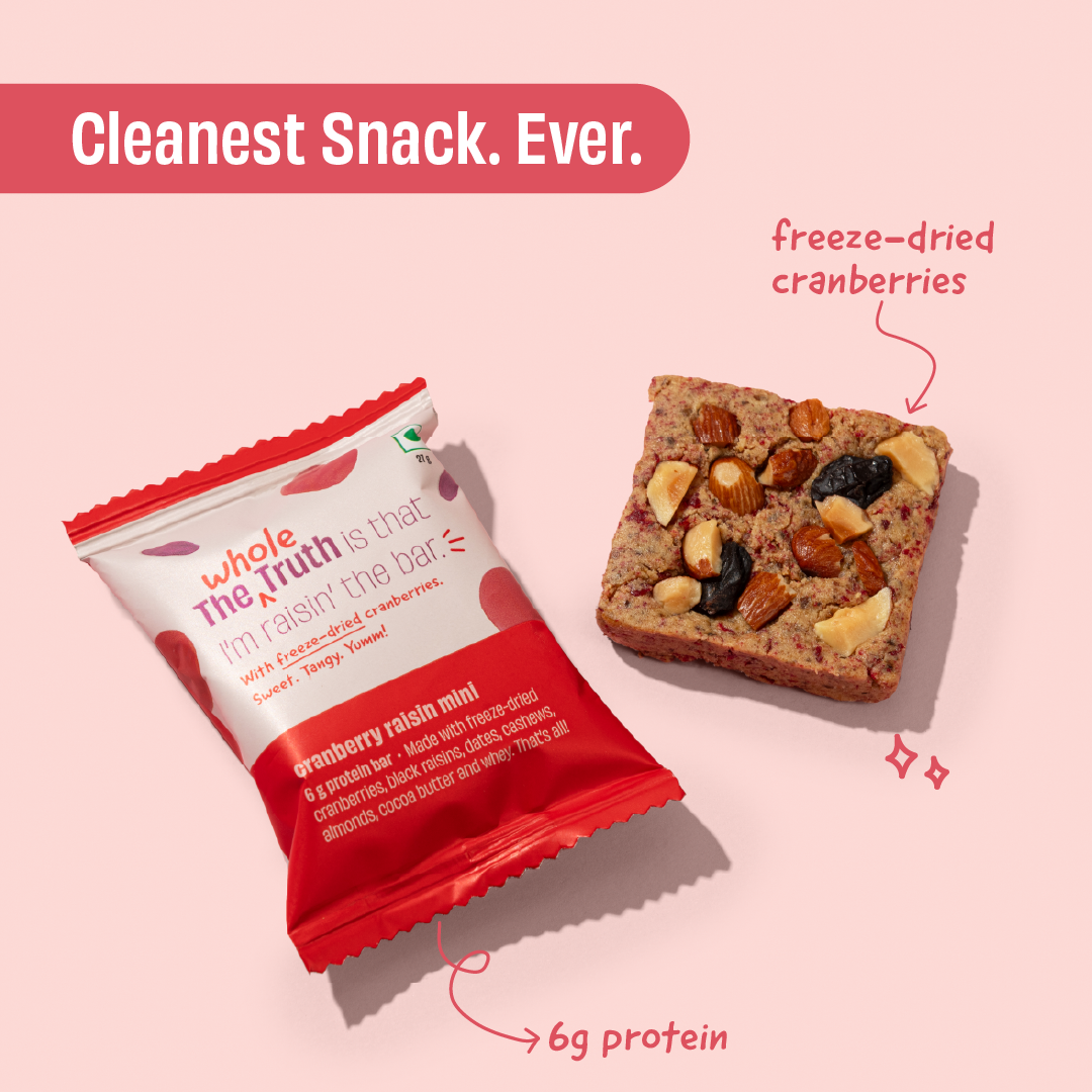 Cranberry Raisin - Mini Protein Bar