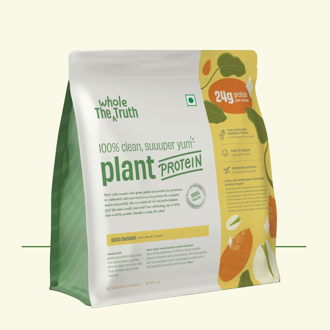 Pista Badaam 24g Plant Protein - 1 Kg