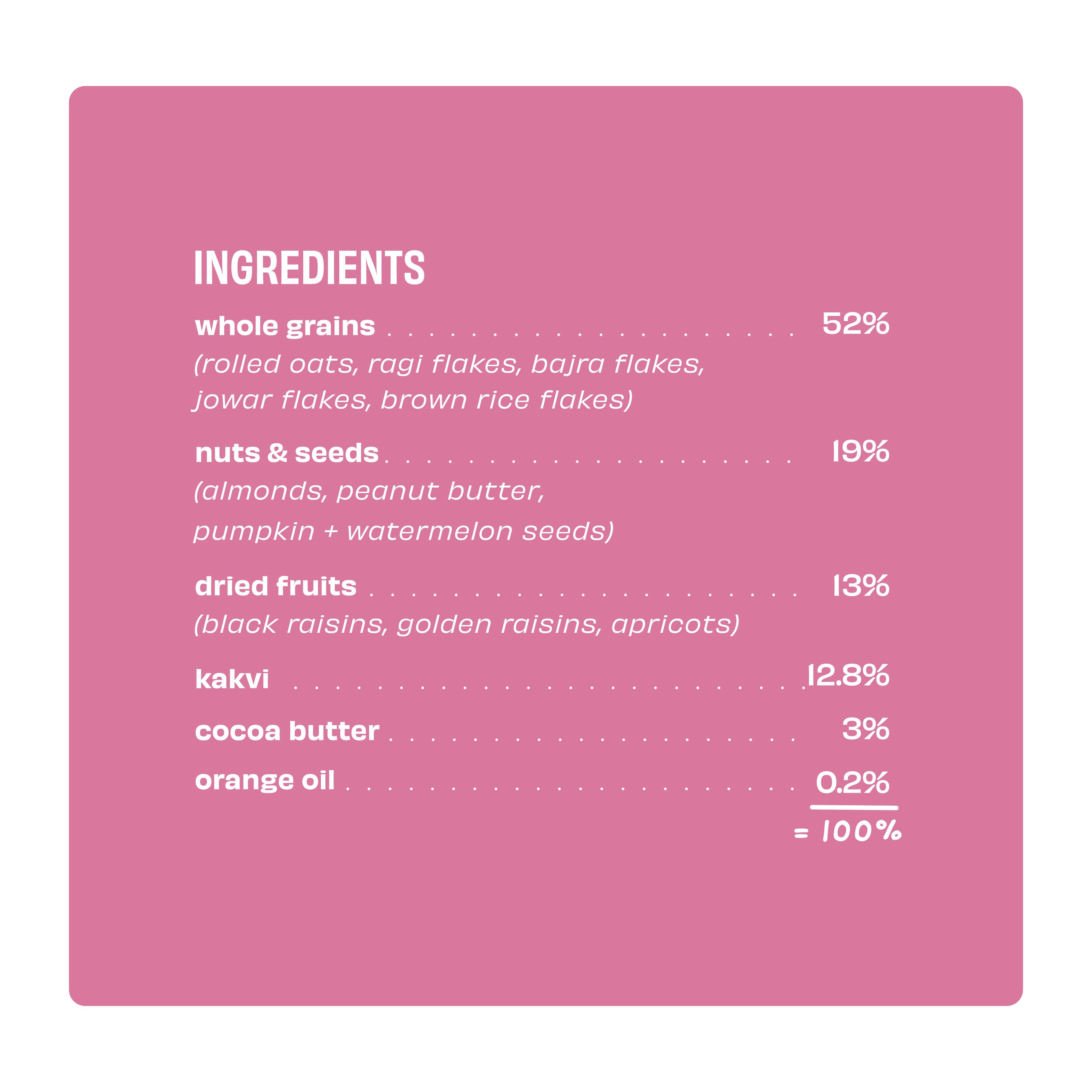 Nuts, Fruit & Seeds Muesli - 350g