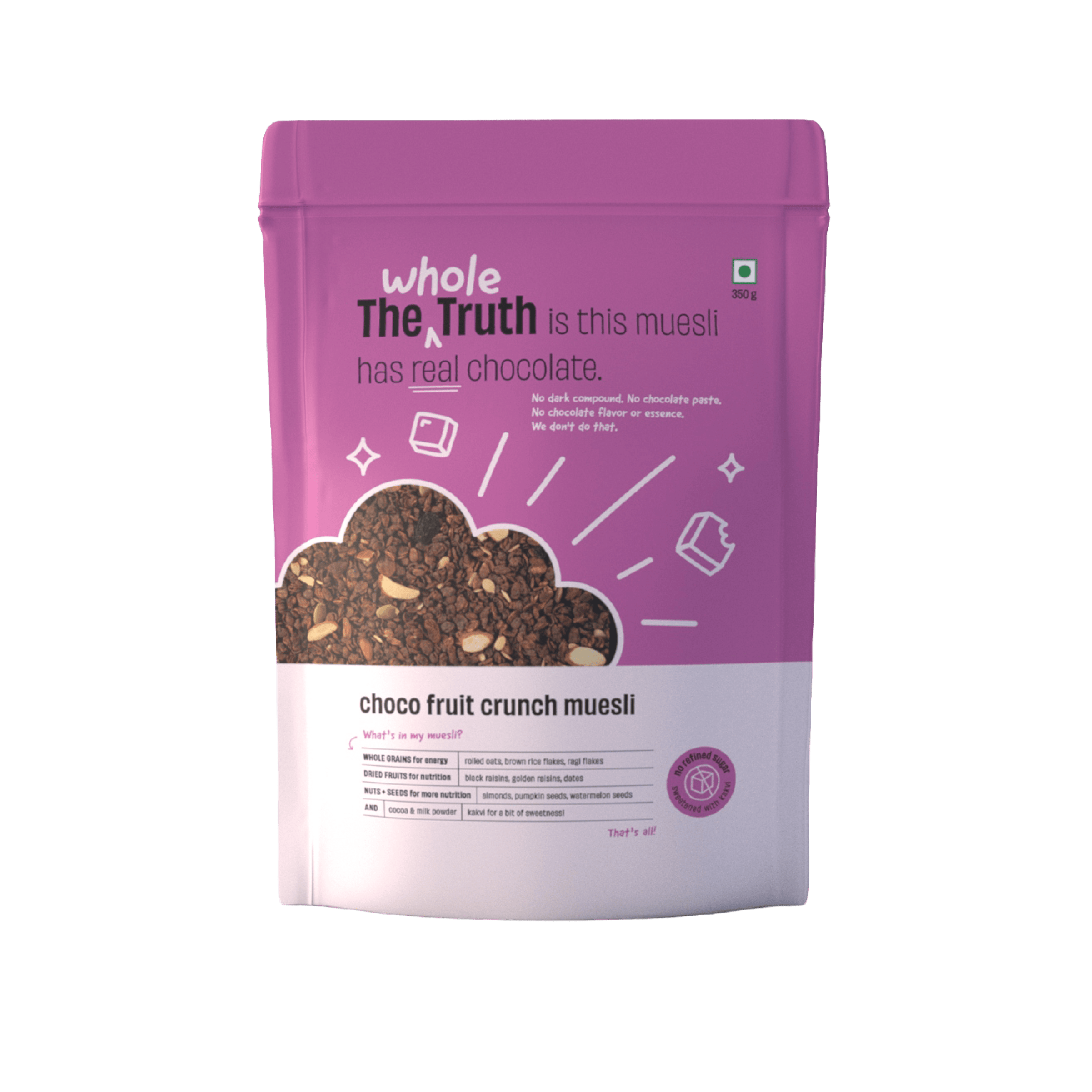 Choco Fruit Crunch Muesli  - 350g