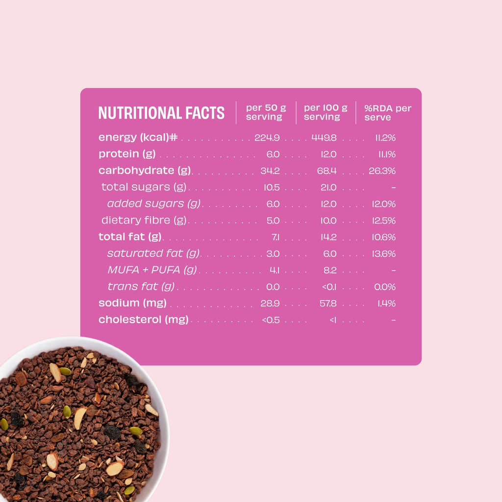 Choco Fruit Crunch Muesli  - 350g