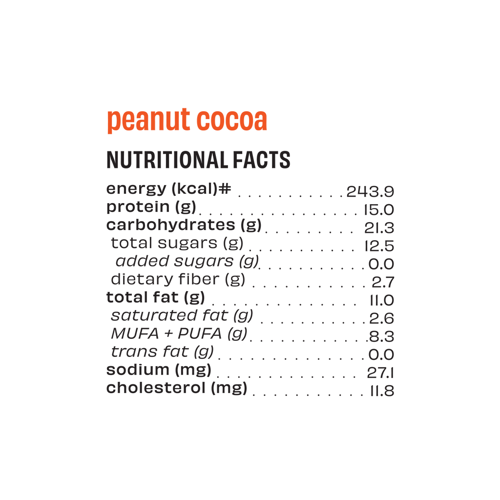 Peanut Cocoa - Protein Bar