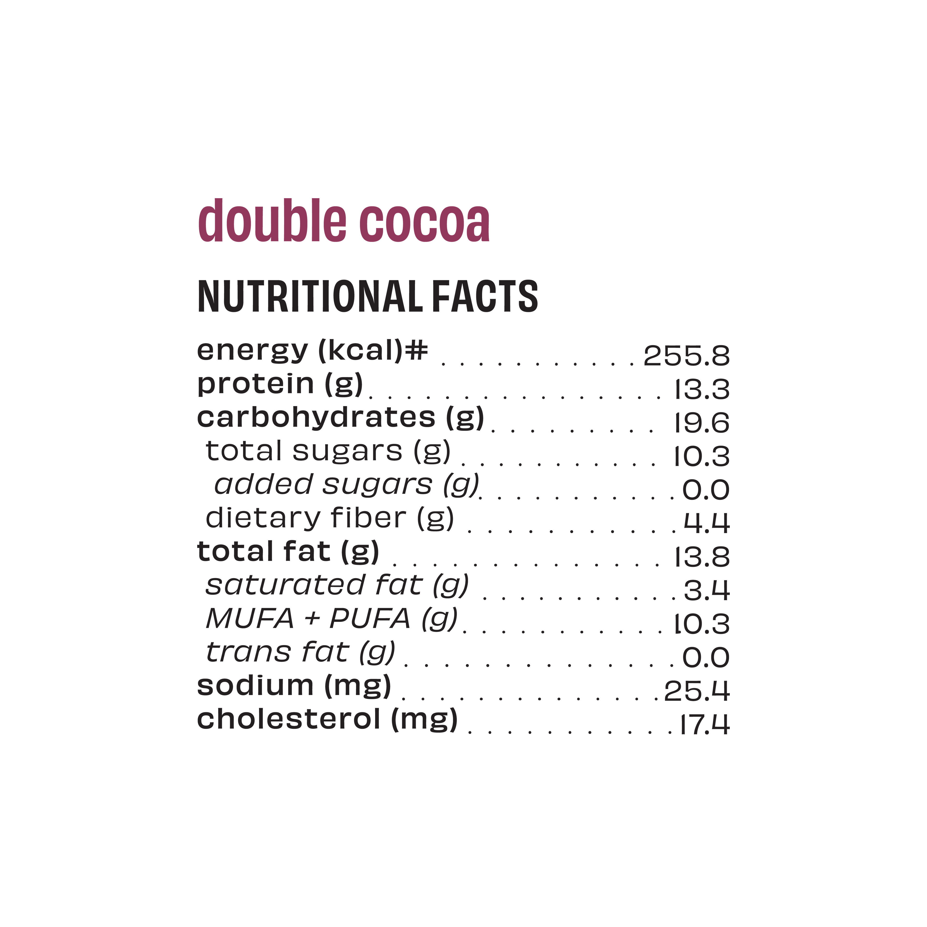 Double Cocoa - Protein Bar