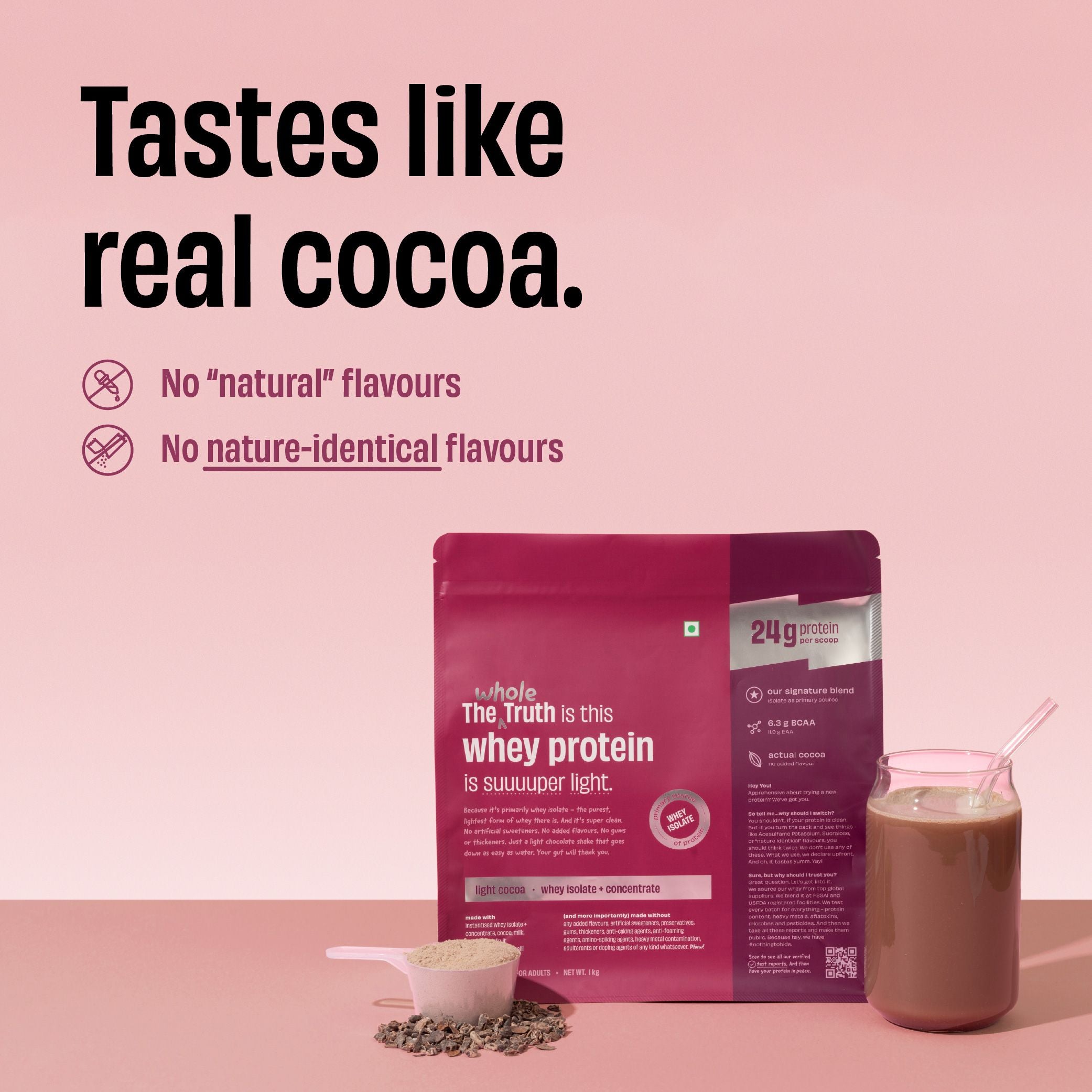Light Cocoa 24 g Protein Powder - 2 Kg