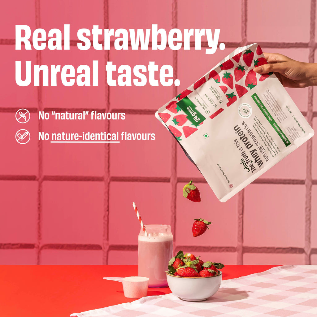 Strawberry Shake 24 g Protein Powder - 1 Kg