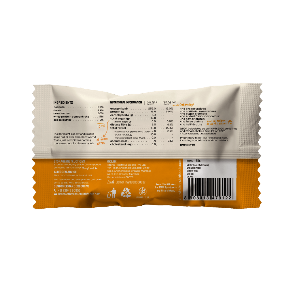 Peanut Butter - Protein Bar