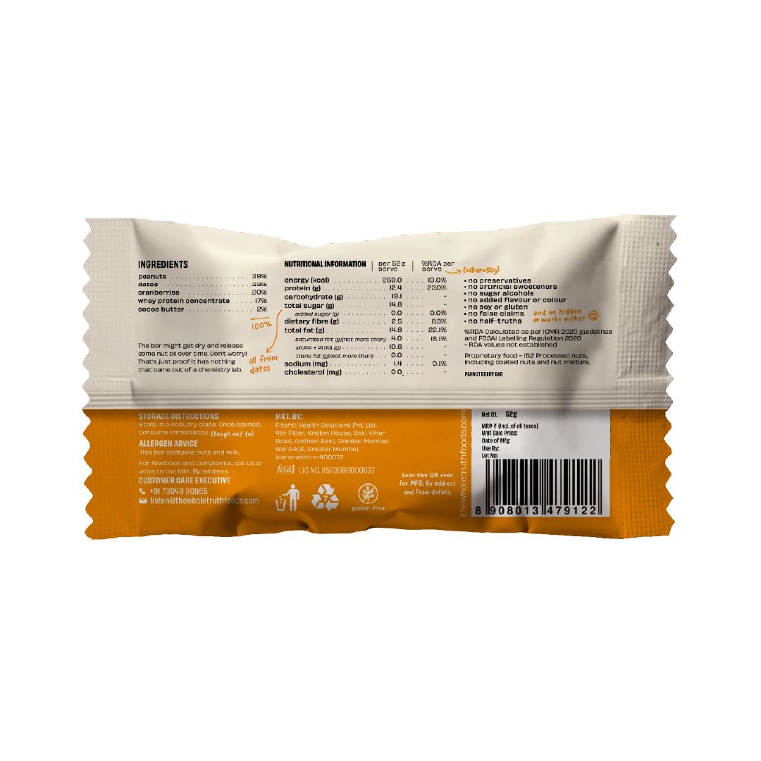 Peanut Butter - Protein Bar