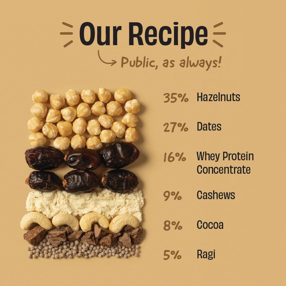 Hazelnut Millet - Protein Bar