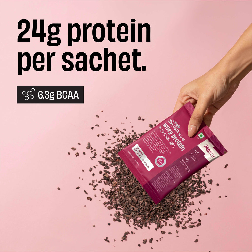 Light Cocoa 24 g Protein Powder - 6 Sachets