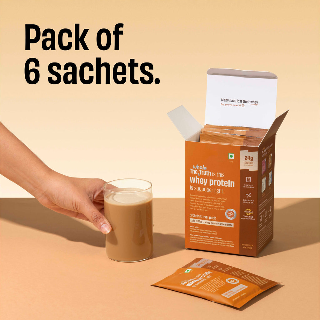 Cold Coffee 24 g Protein Powder - 6 Sachets