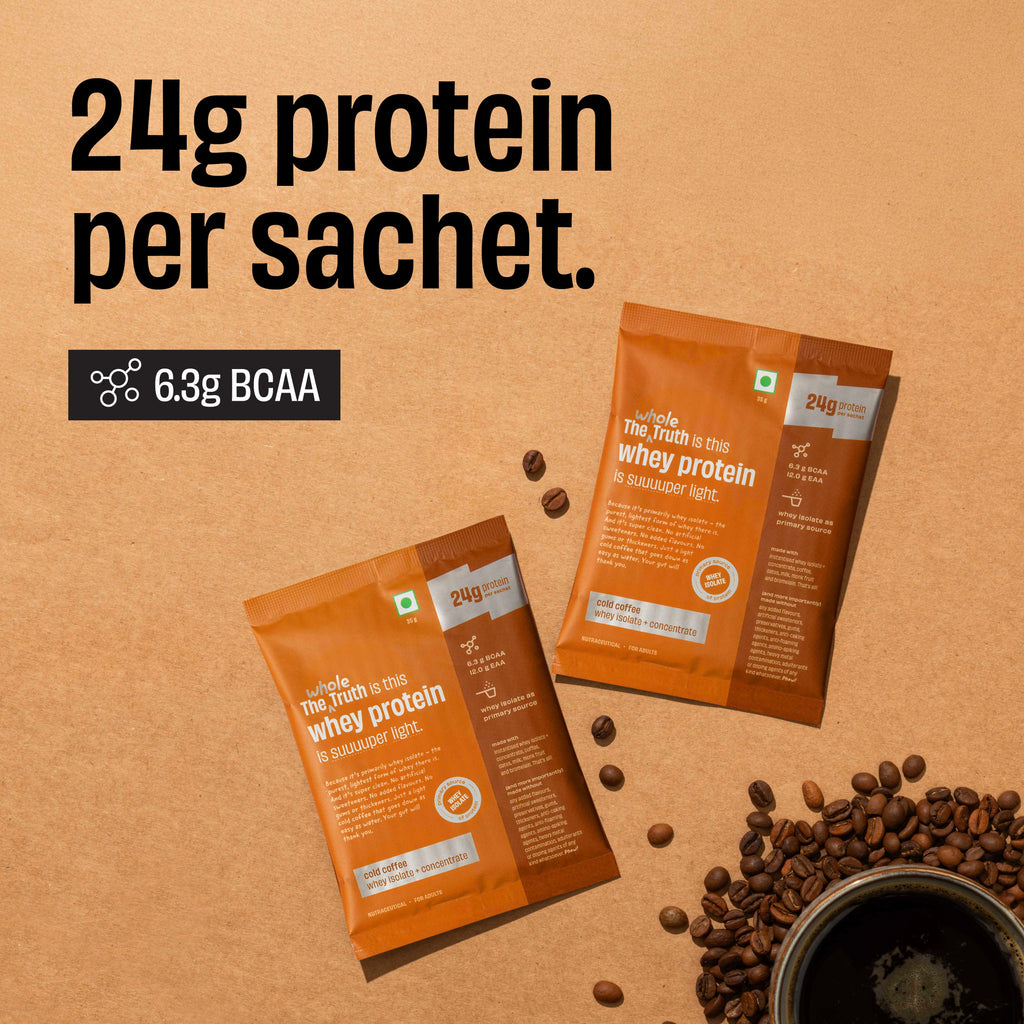 Cold Coffee 24 g Protein Powder - 6 Sachets