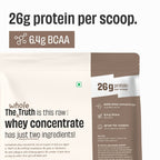 Unflavoured Raw Whey Protein Concentrate 26 g - 2 Kg