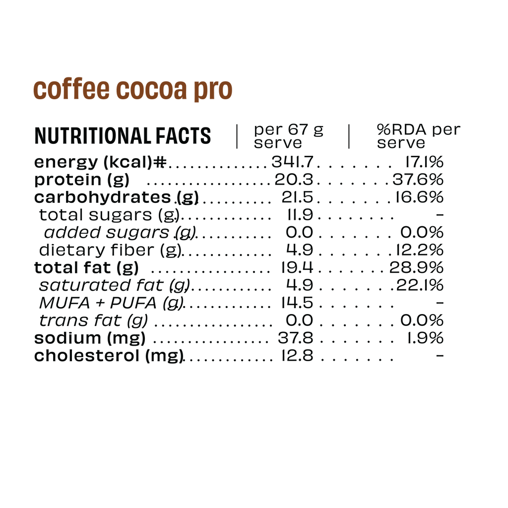 Coffee Cocoa Pro - Protein Bar