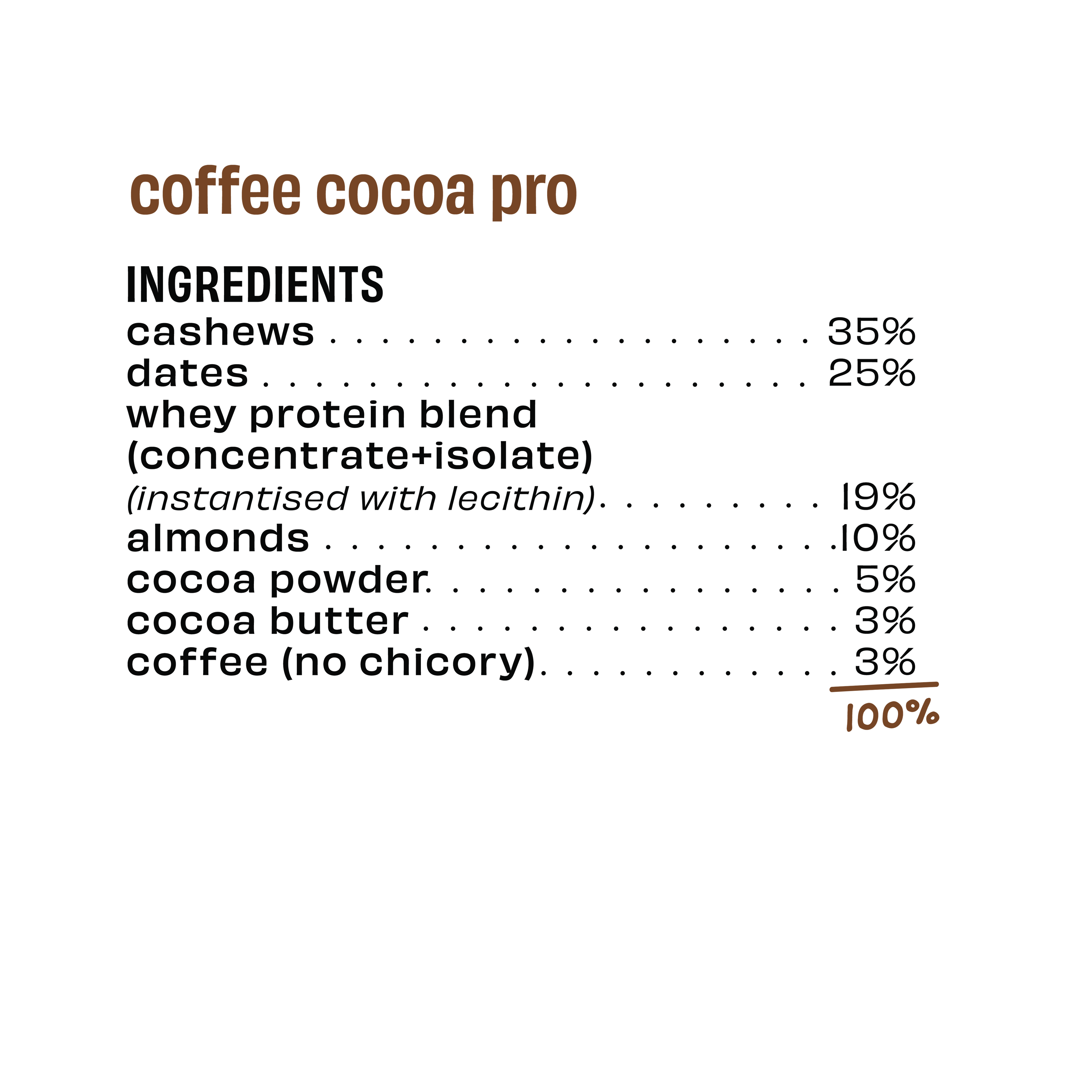 Coffee Cocoa Pro - Protein Bar
