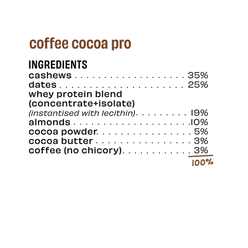 Coffee Cocoa Pro - Protein Bar