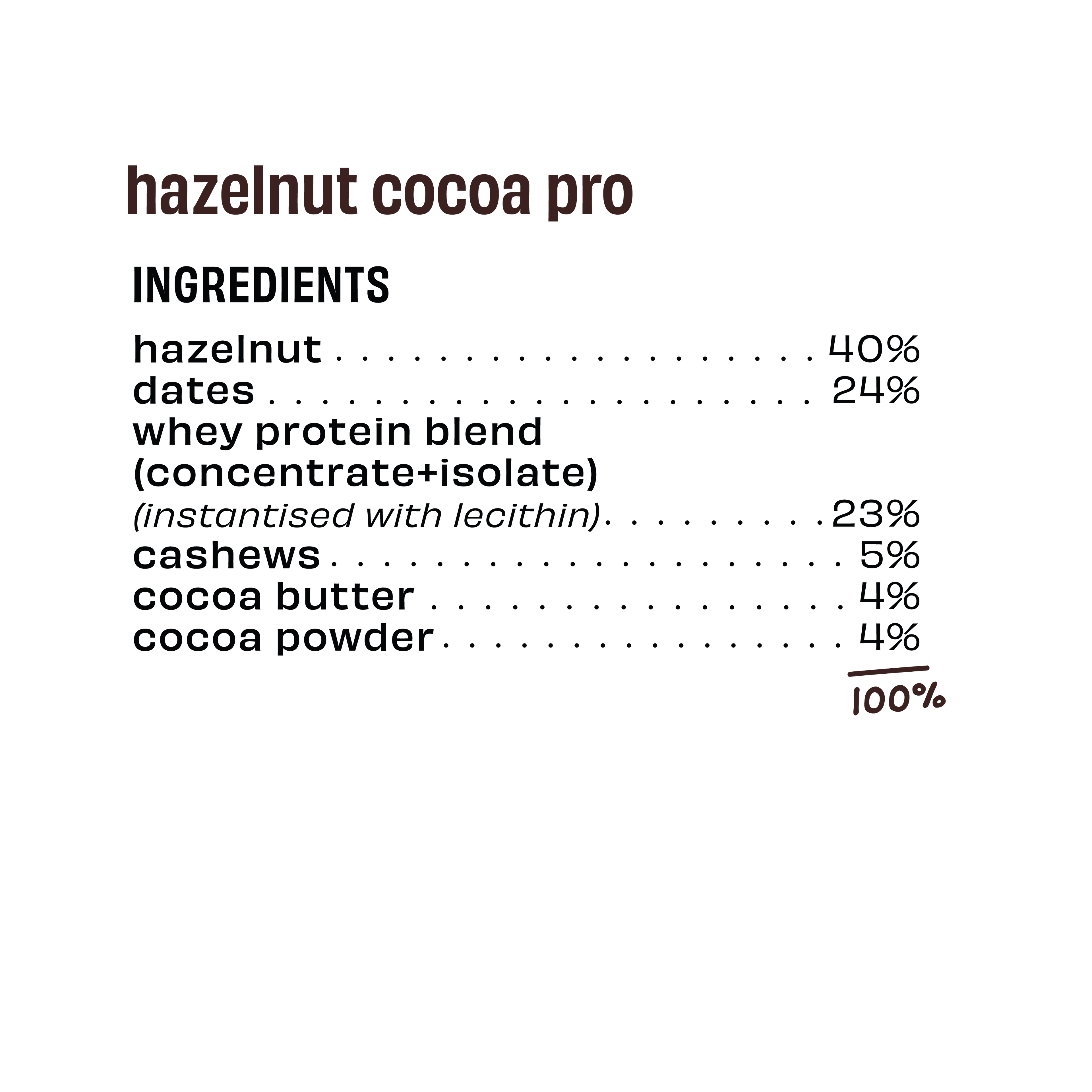 Hazelnut Cocoa Pro - Protein Bar