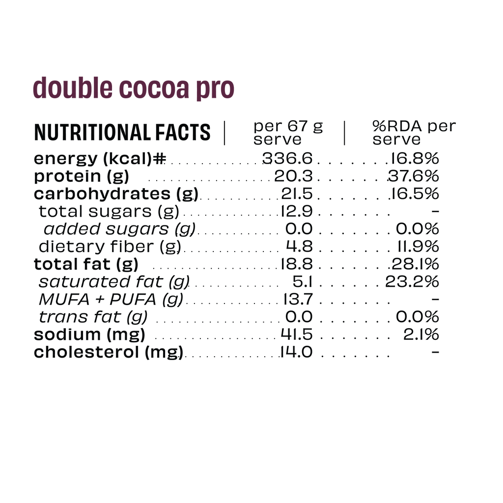 Double Cocoa Pro - Protein Bar
