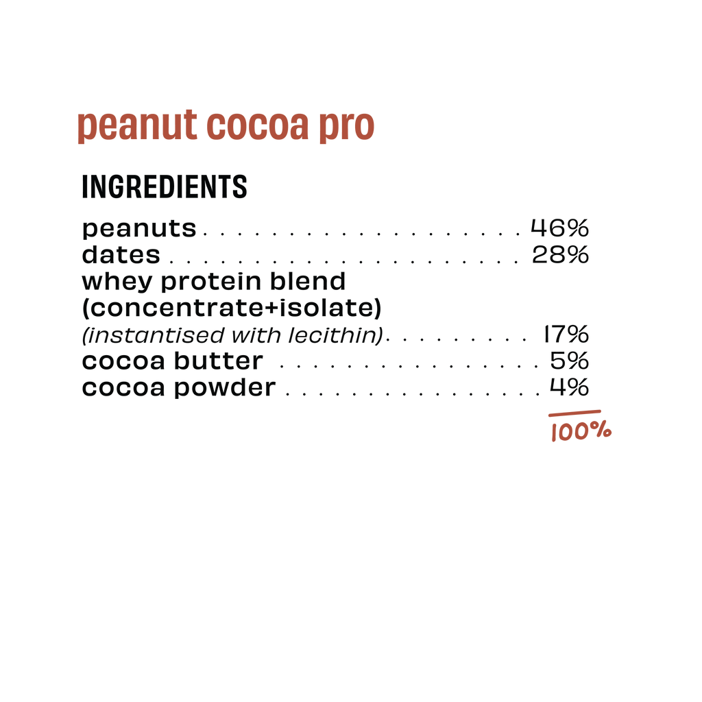 Peanut Cocoa Pro - Protein Bar