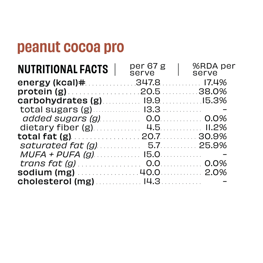 Peanut Cocoa Pro - Protein Bar