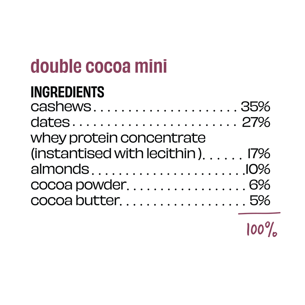 Double Cocoa - Mini Protein Bar