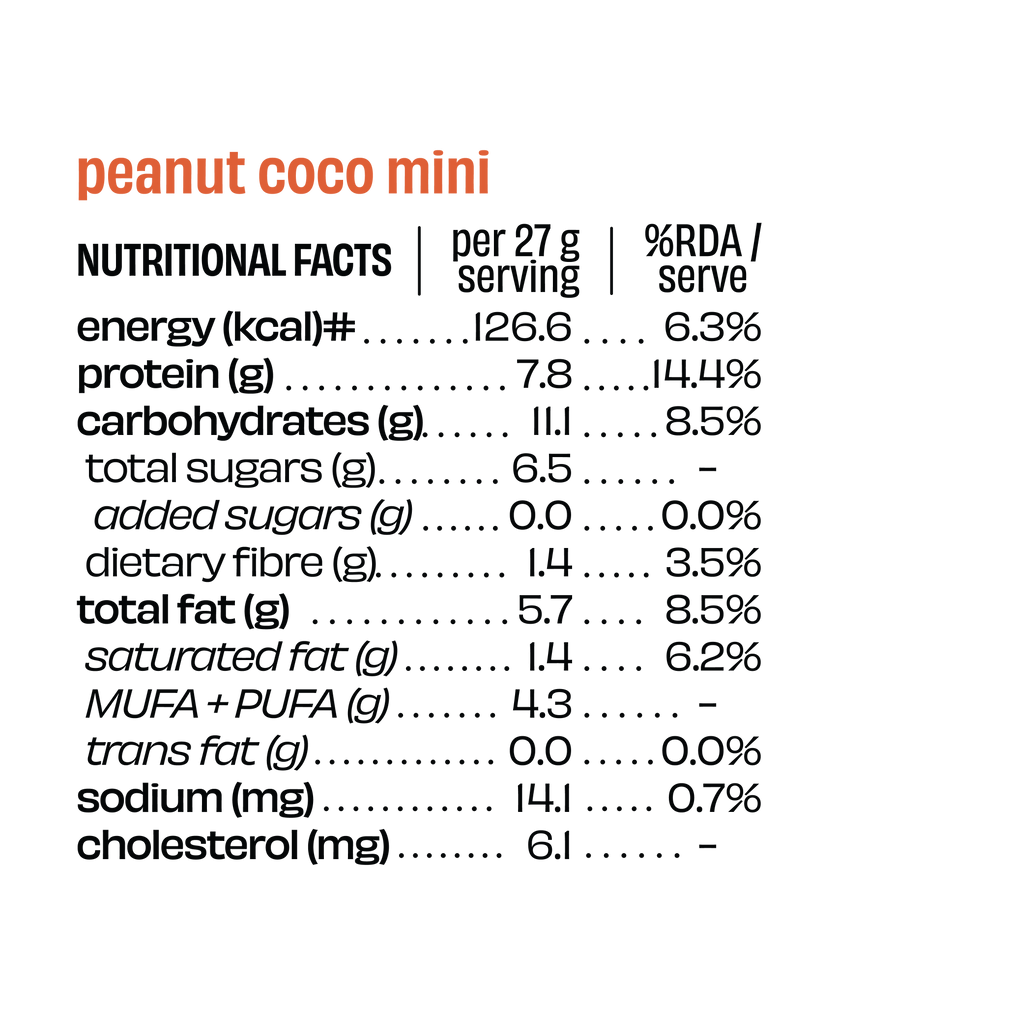 Peanut Cocoa - Mini Protein Bar