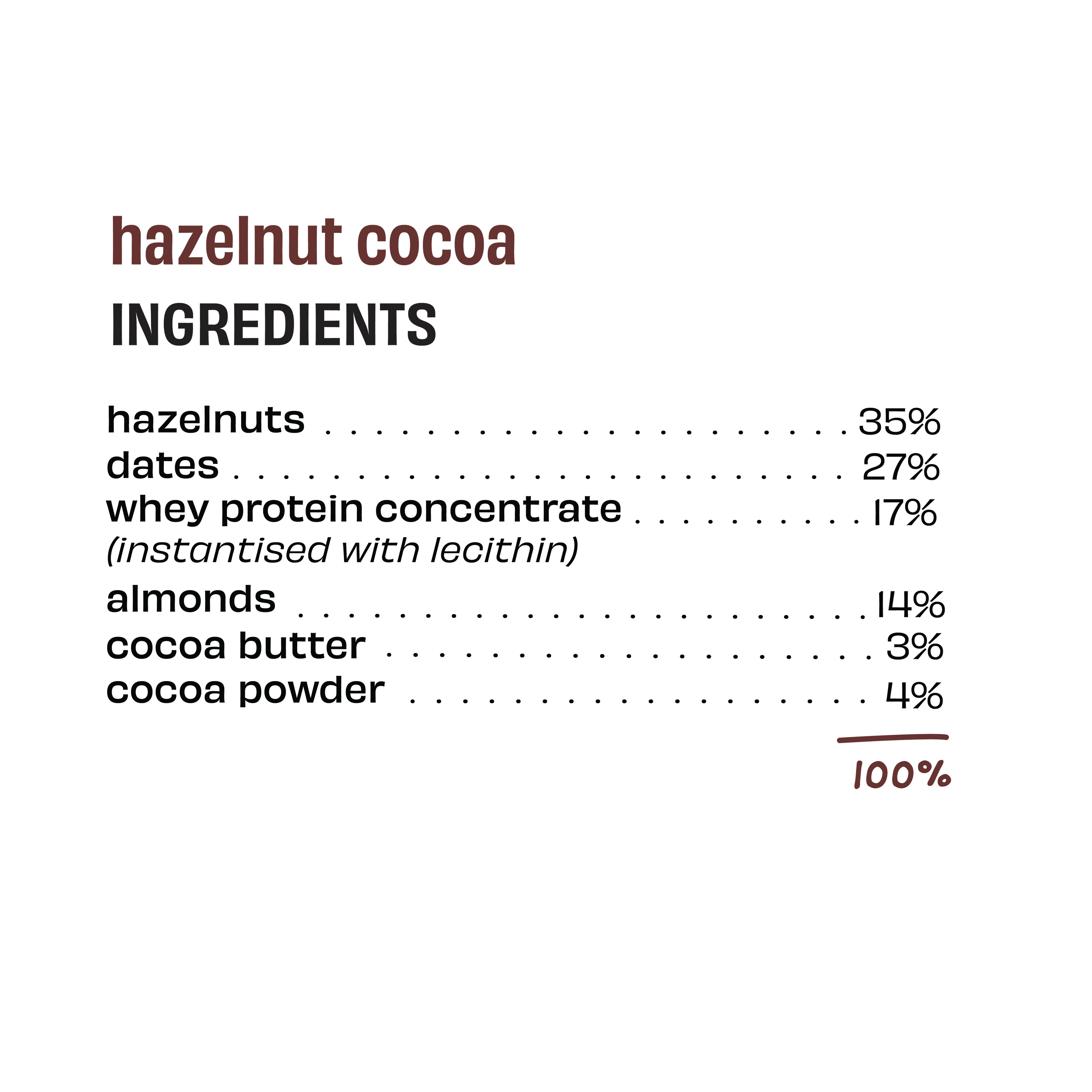 Hazelnut Cocoa - Protein Bar