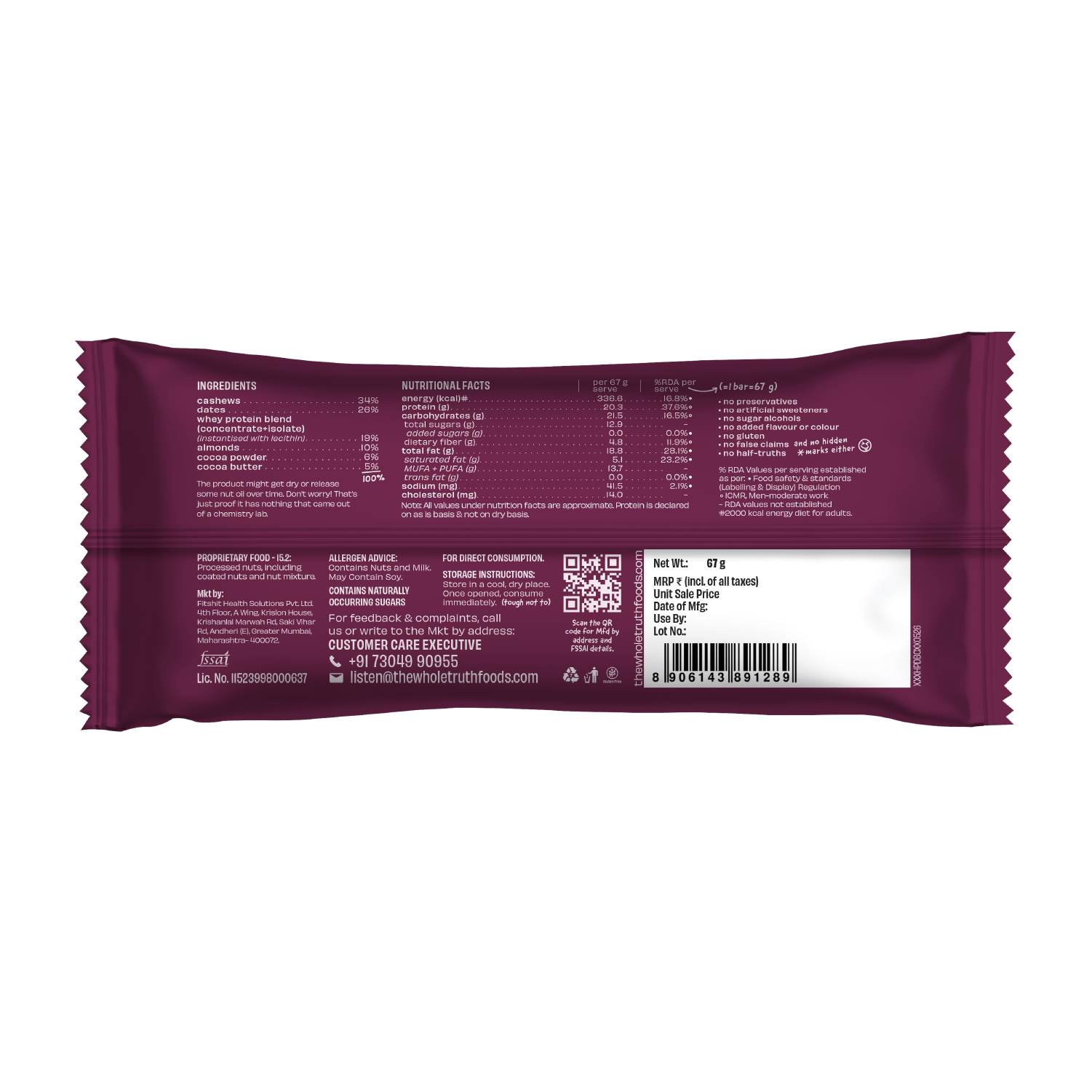 Double Cocoa Pro - Protein Bar