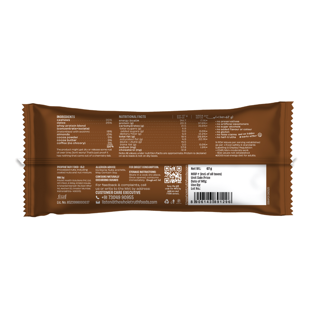 Coffee Cocoa Pro - Protein Bar