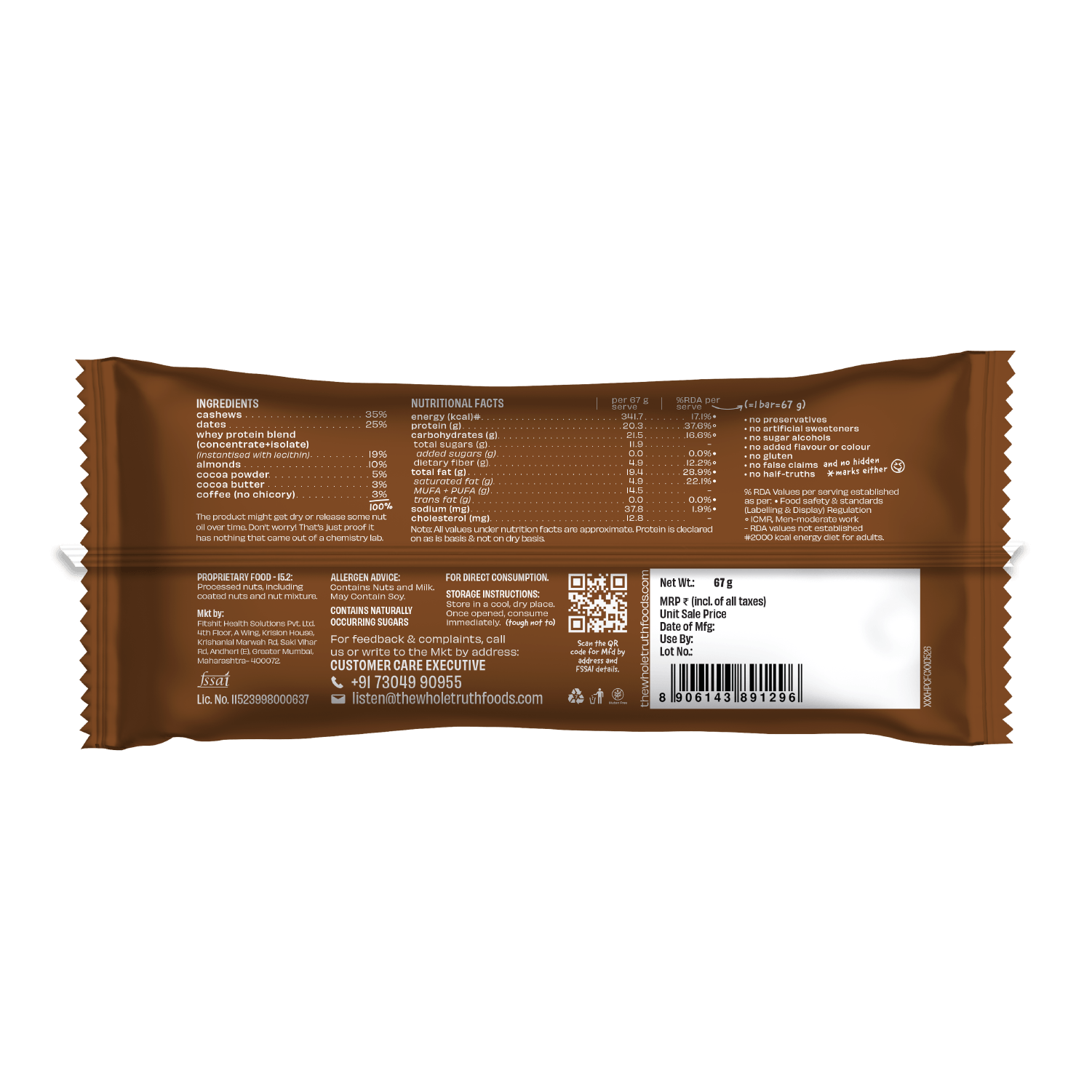 Coffee Cocoa Pro - Protein Bar
