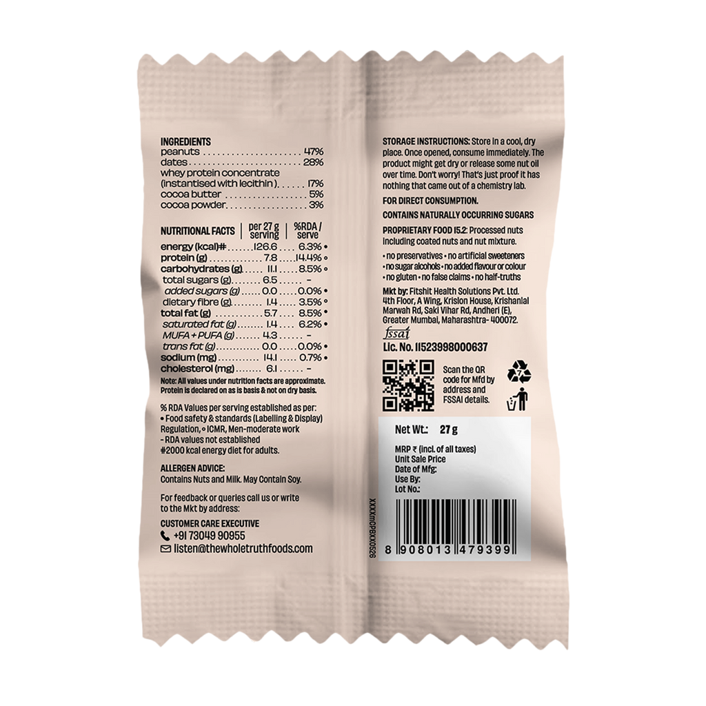 Peanut Cocoa - Mini Protein Bar