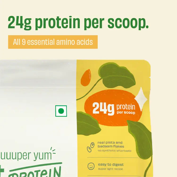 Pista Badaam 24g Plant Protein - 1 Kg