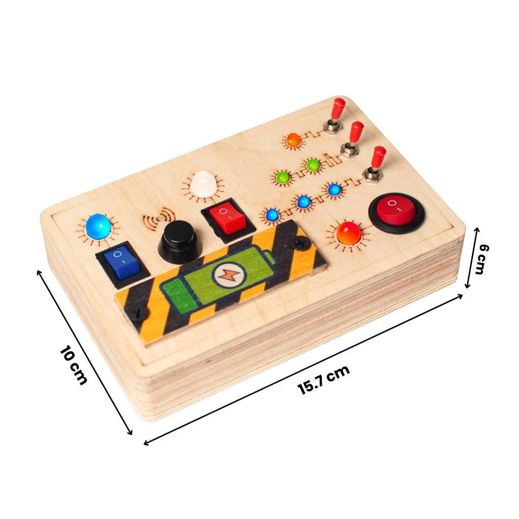 Toggle Play Montessori Busy Board-V6-C