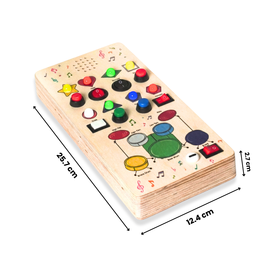 Beat Maker Montessori Busy Board - V9 Rechargeable
