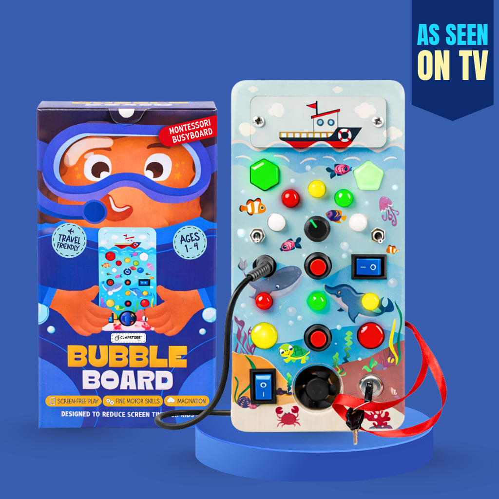 Bubble Montessori Busy Board - V12