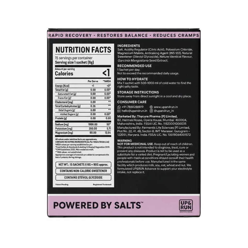Mangosteen Salt - Electrolytes