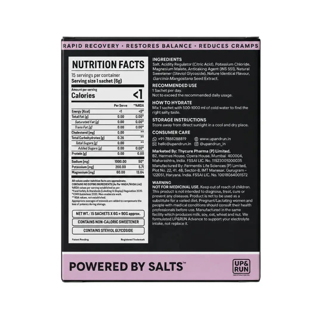 Mangosteen Salt - Electrolytes