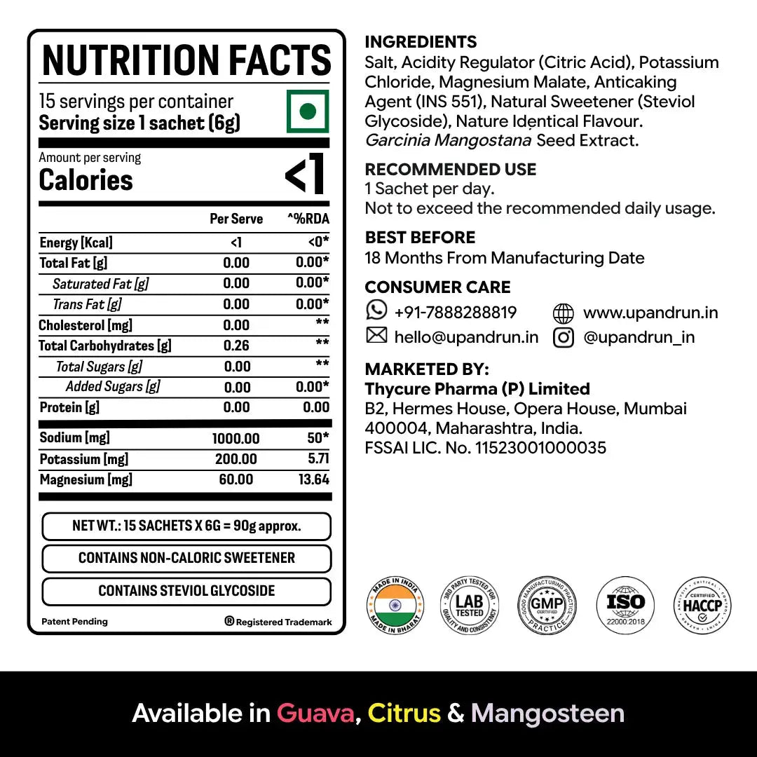 Mangosteen Salt - Electrolytes