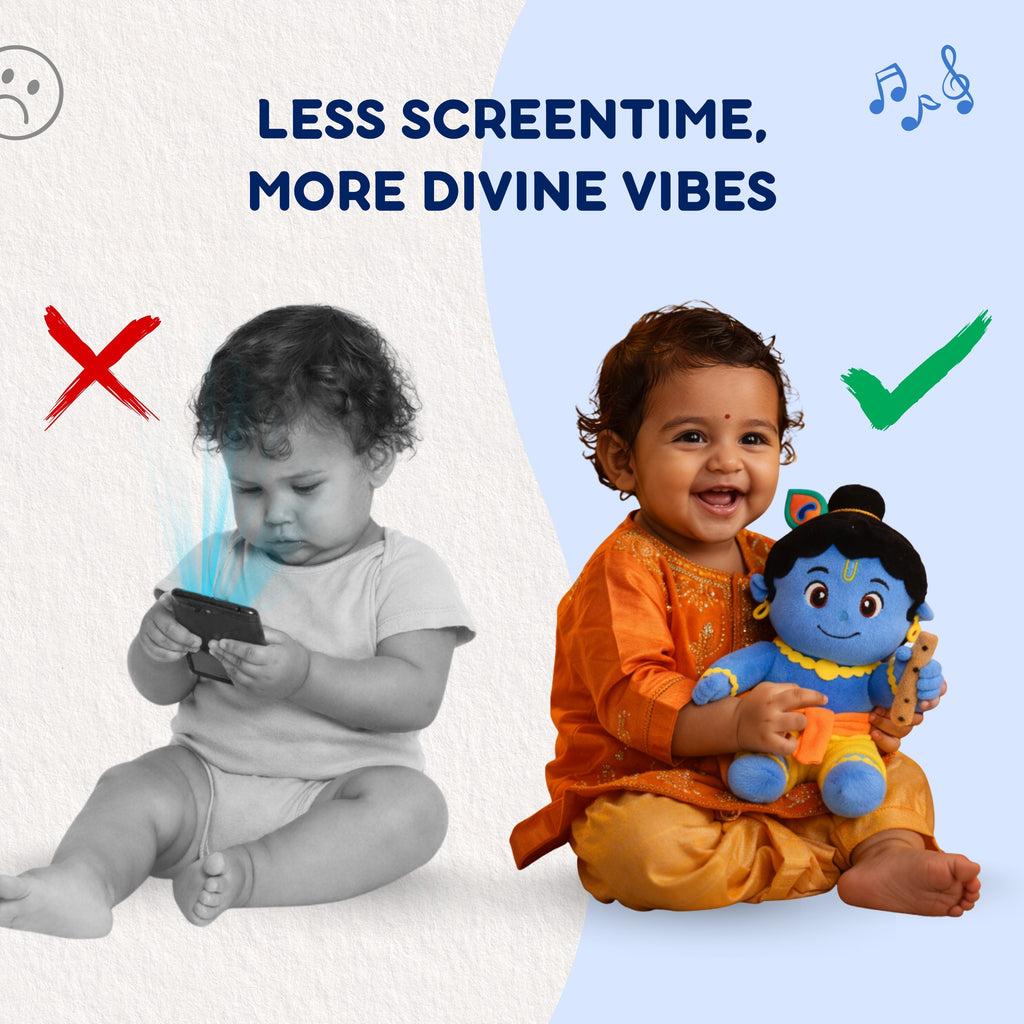 Clap Cuddleâ„¢ Mantra Chanting Krishna with Meditation Mode
