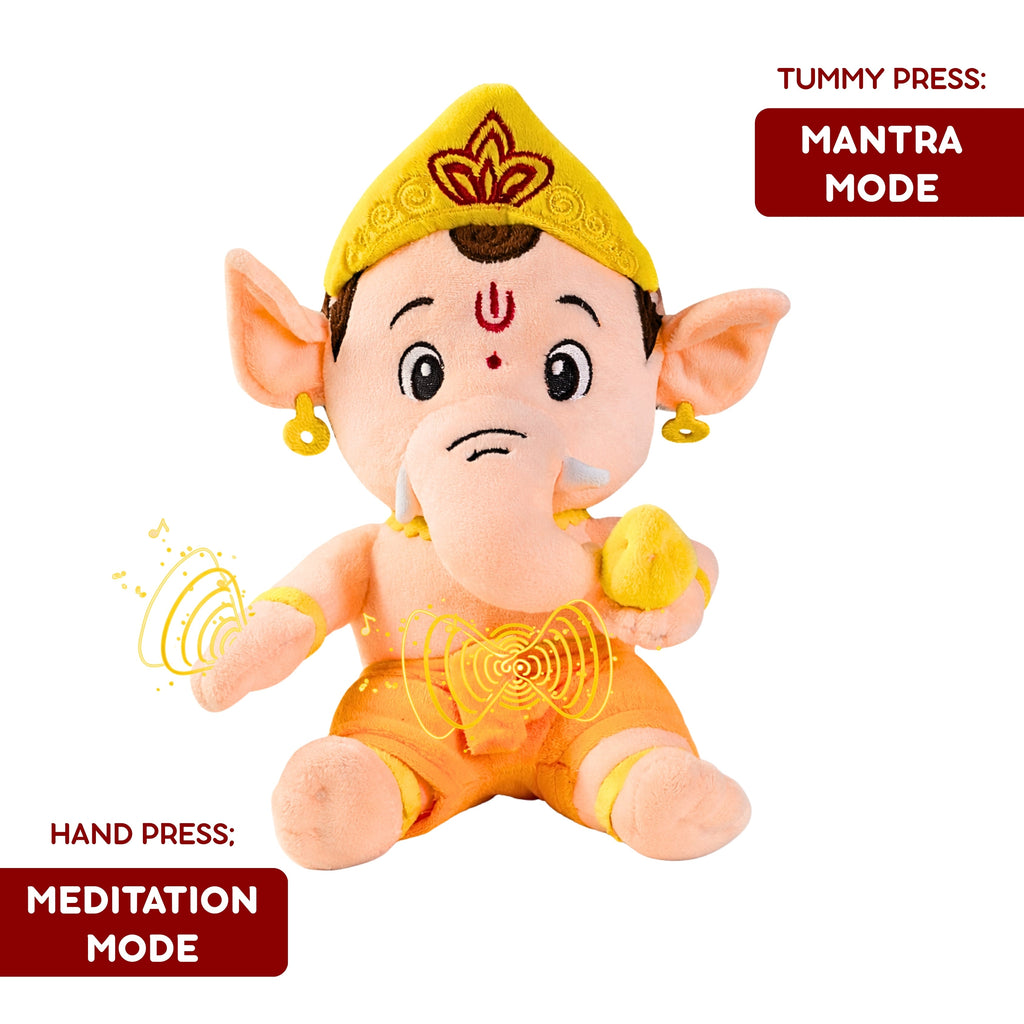 Clap Cuddleâ„¢ Mantra Chanting Ganesha with Meditation Mode