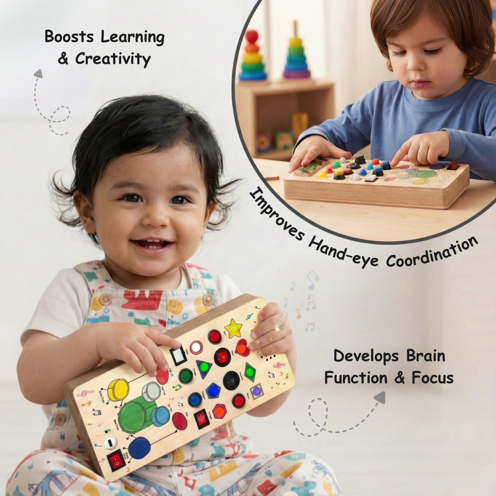 Beat Maker Montessori Busy Board - V9 Rechargeable
