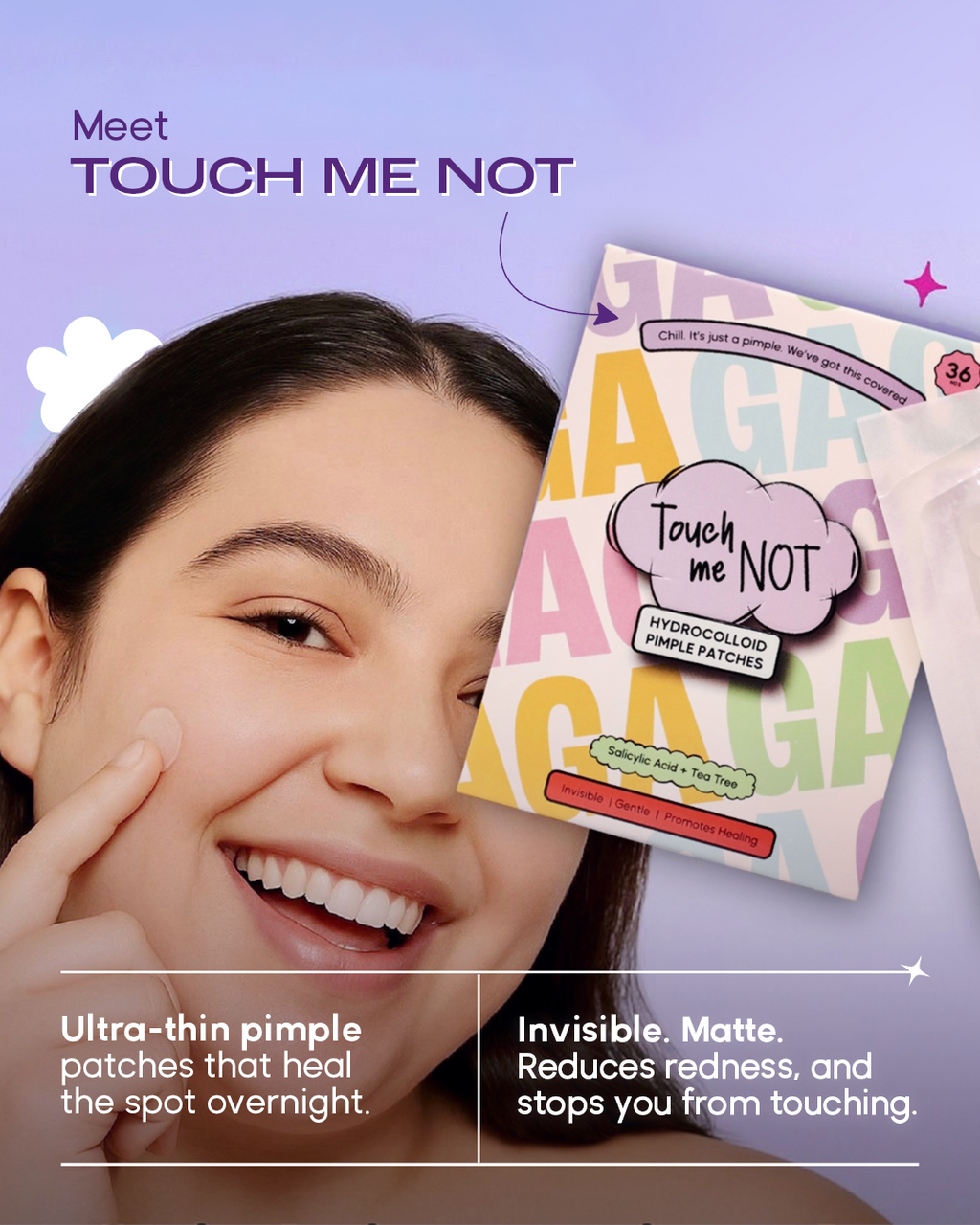 Touch Me Not - Pimple Patches