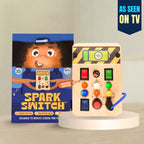 Spark Switch Montessori Busy Board-V1